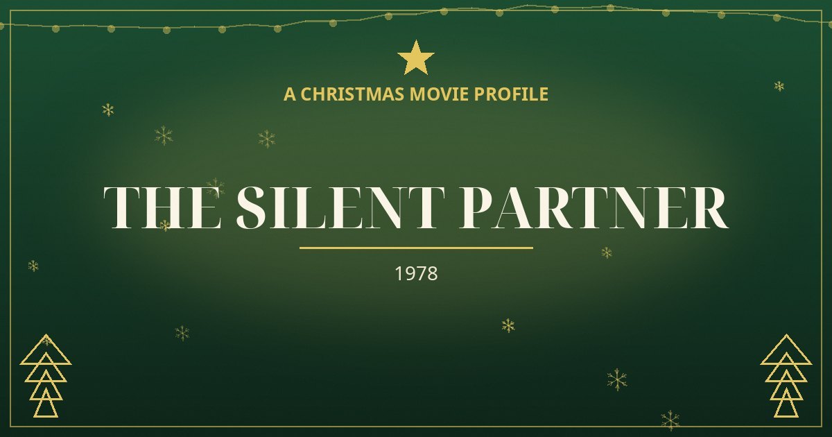 The Silent Partner — original designed title card art