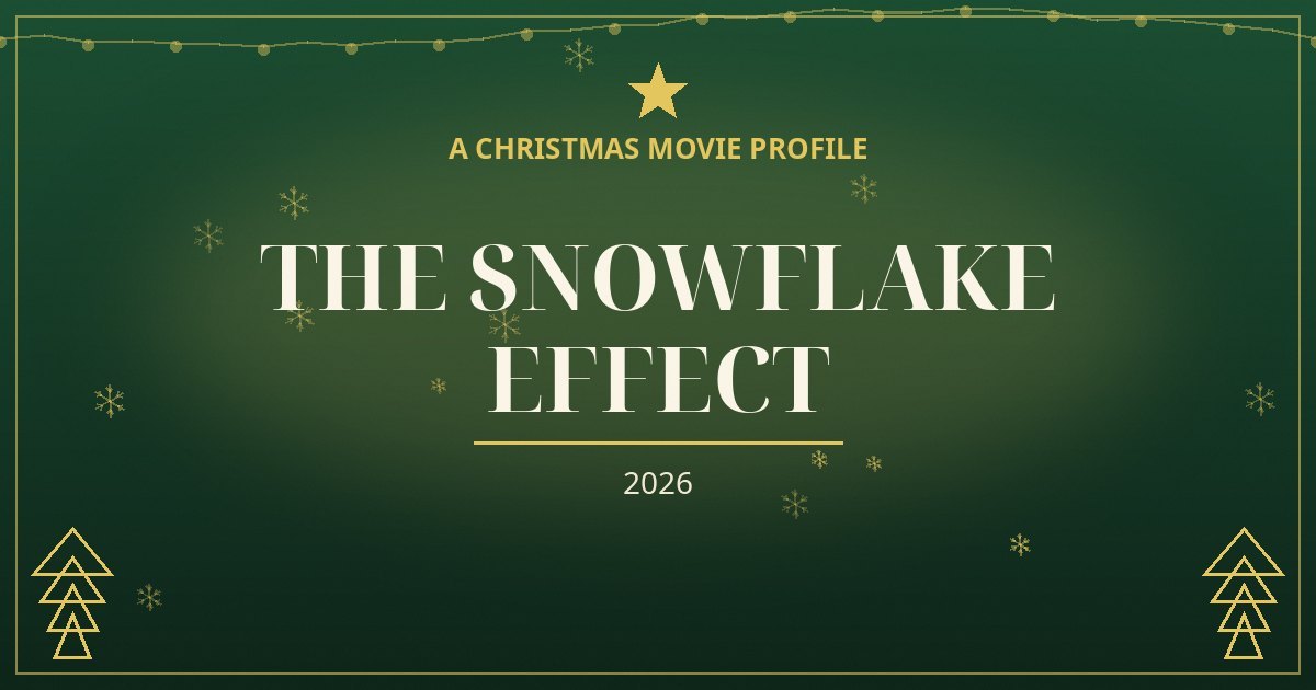 The Snowflake Effect — original designed title card art