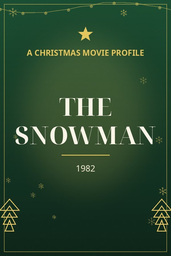 The Snowman — designed title card art
