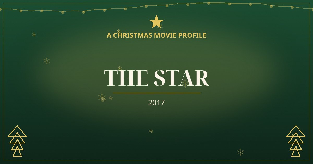 The Star — original designed title card art