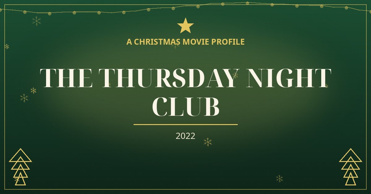 The Thursday Night Club — original designed title card art
