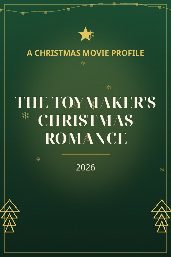 The Toymaker's Christmas Romance — designed title card art