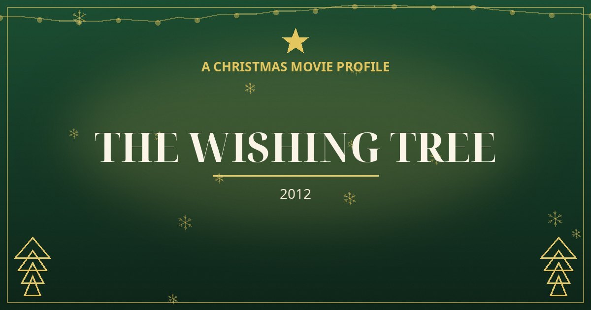 The Wishing Tree — original designed title card art