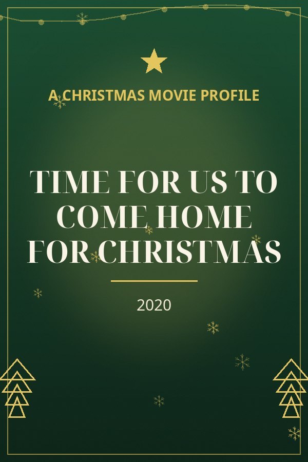 Time for Us to Come Home for Christmas — designed title card art