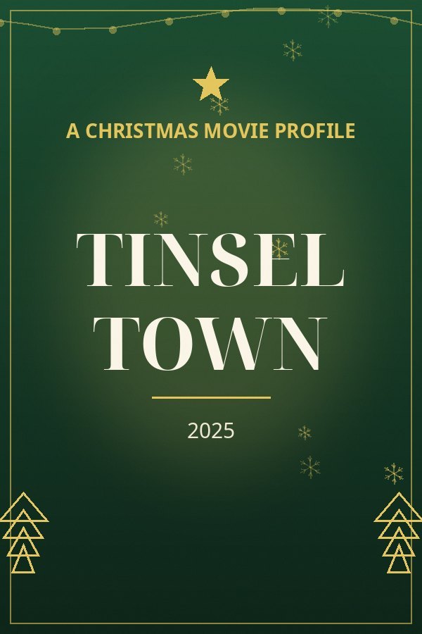 Tinsel Town — designed title card art