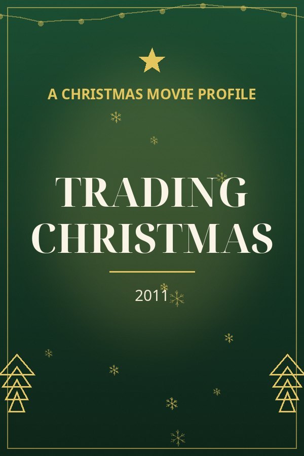 Trading Christmas — designed title card art
