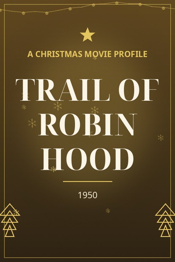 Trail of Robin Hood — designed title card art