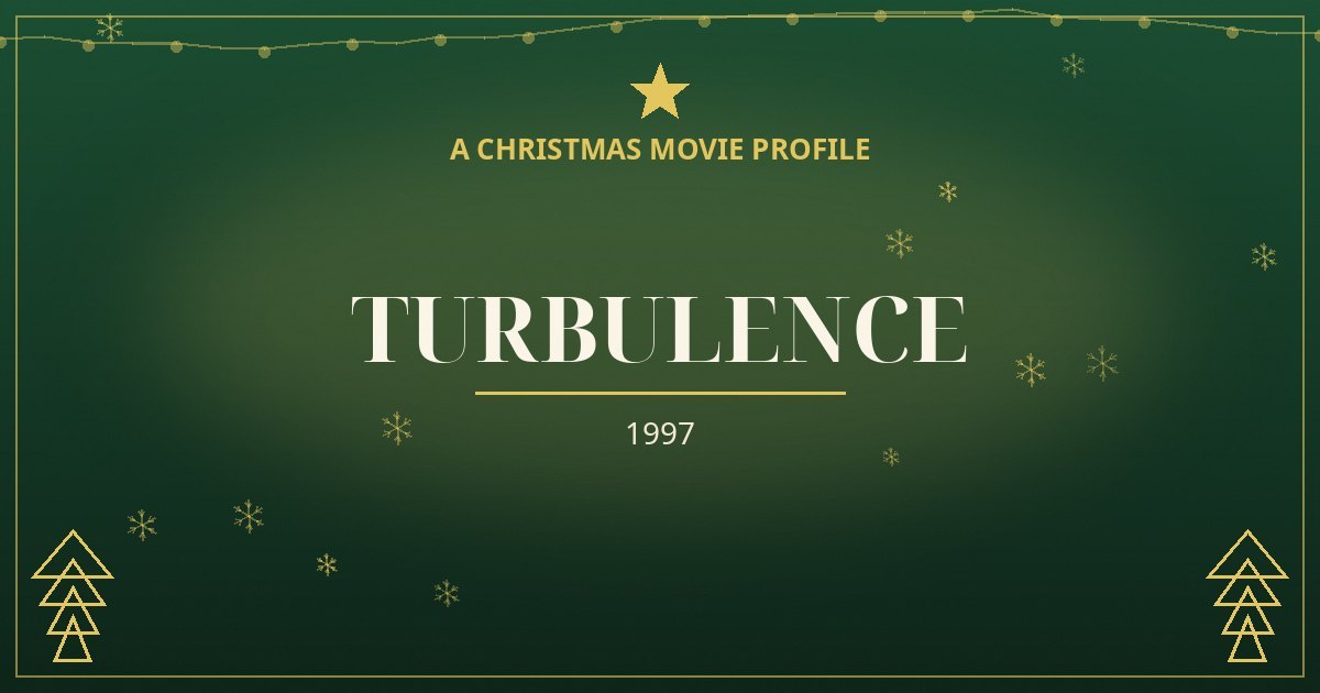 Turbulence — original designed title card art