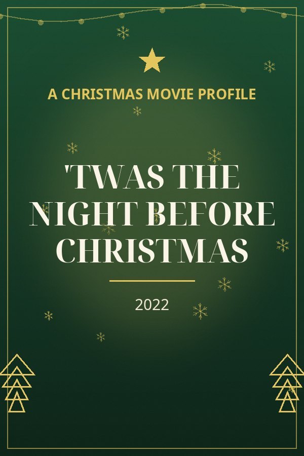 'Twas the Night Before Christmas — designed title card art