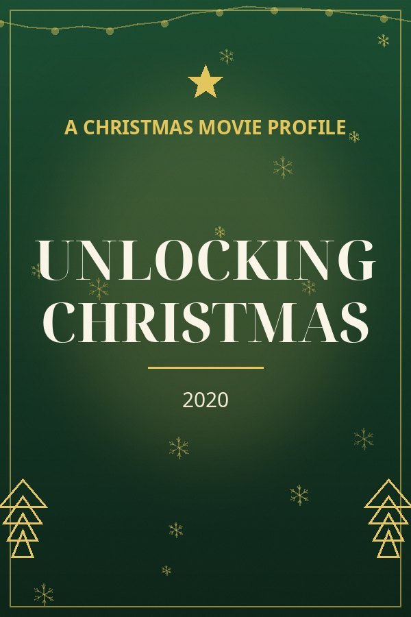 Unlocking Christmas — designed title card art