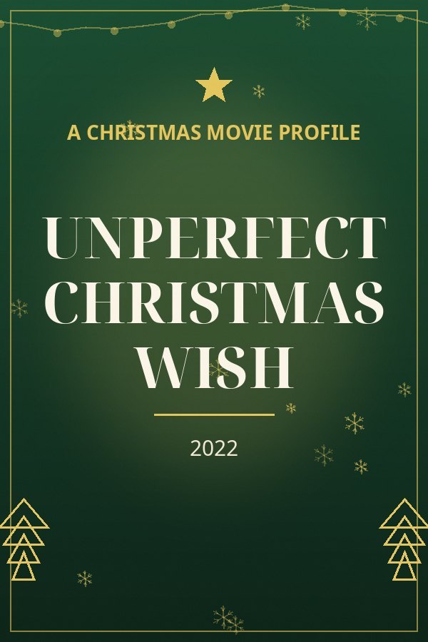 Unperfect Christmas Wish — designed title card art