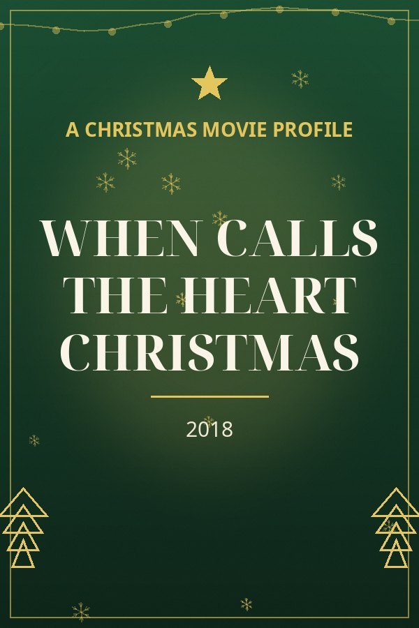 When Calls the Heart Christmas — designed title card art
