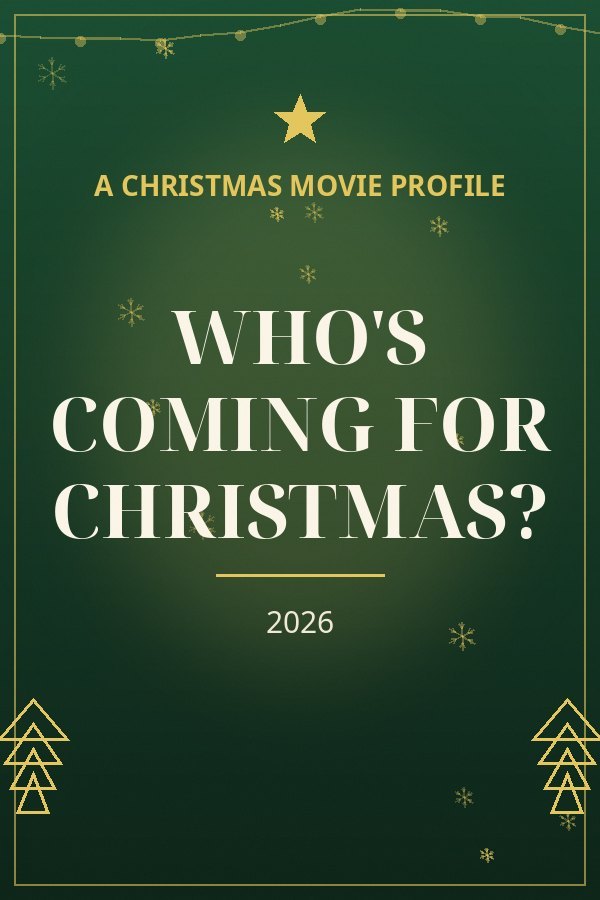 Who's Coming for Christmas? — designed title card art