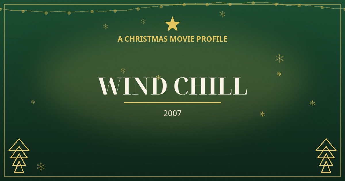 Wind Chill — original designed title card art