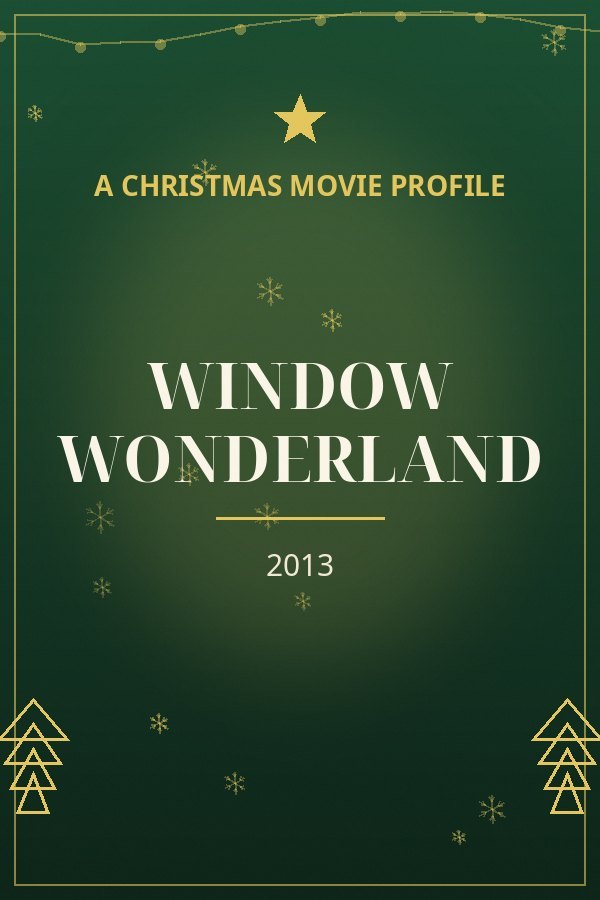 Window Wonderland — designed title card art