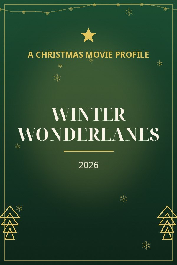 Winter Wonderlanes — designed title card art