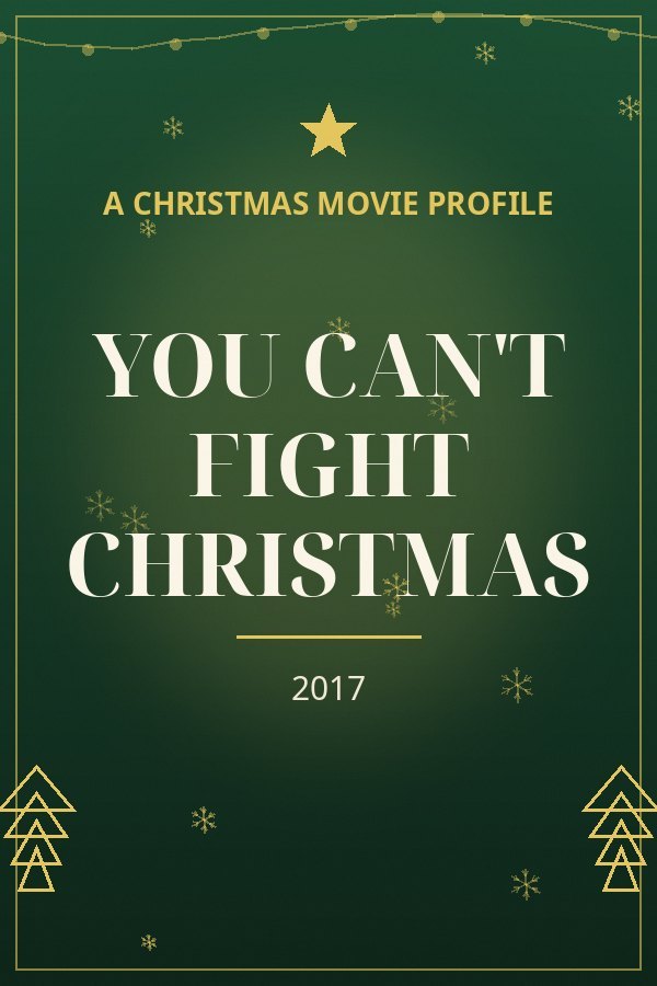 You Can't Fight Christmas — designed title card art