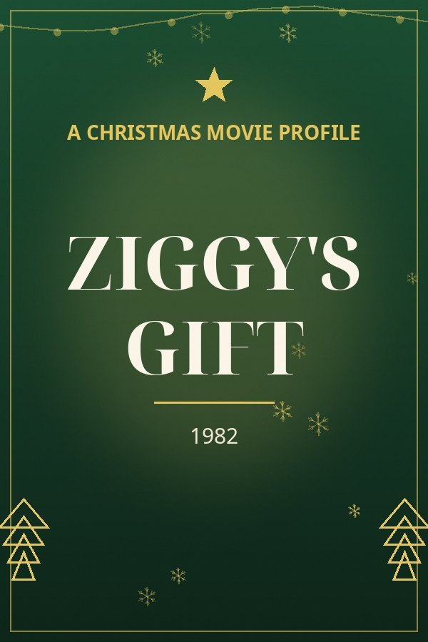 Ziggy's Gift — designed title card art