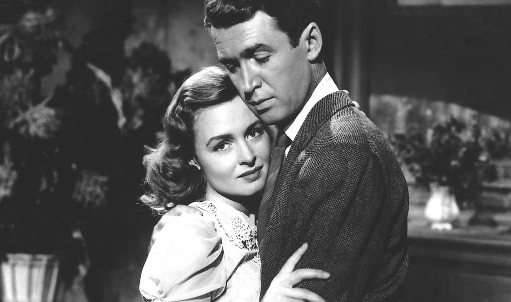 A beloved golden-age Christmas moment — scene from It's a Wonderful Life