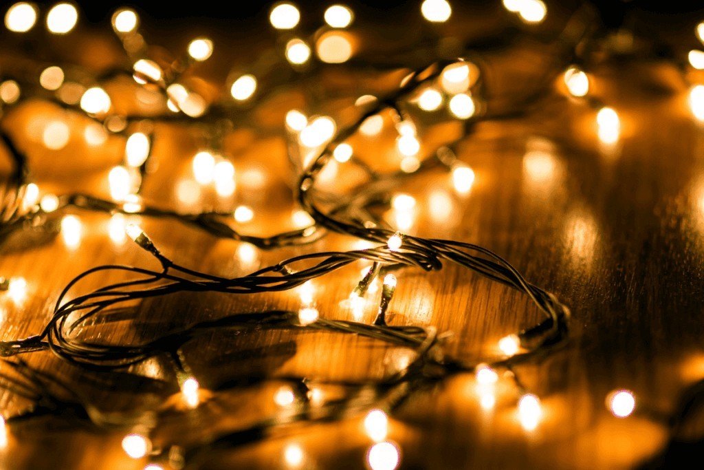 Warm White Christmas String Lights