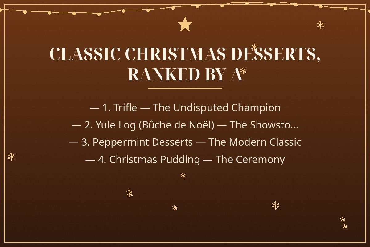 Classic Christmas Desserts, Ranked by a Person Who Has Eaten Them All