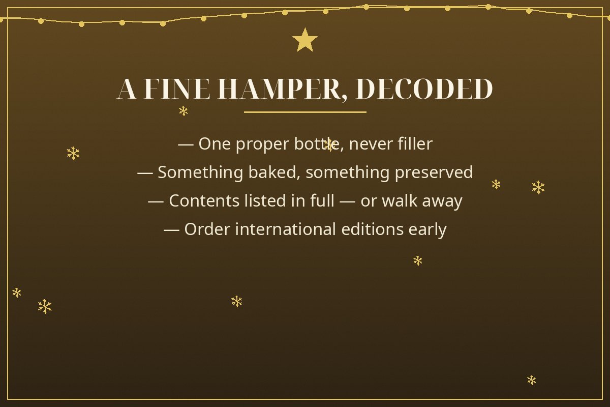Fine Christmas Hampers & Gourmet Food Gifts