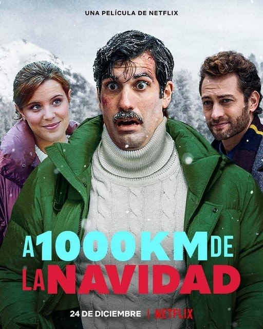 1000 Miles from Christmas — official movie poster