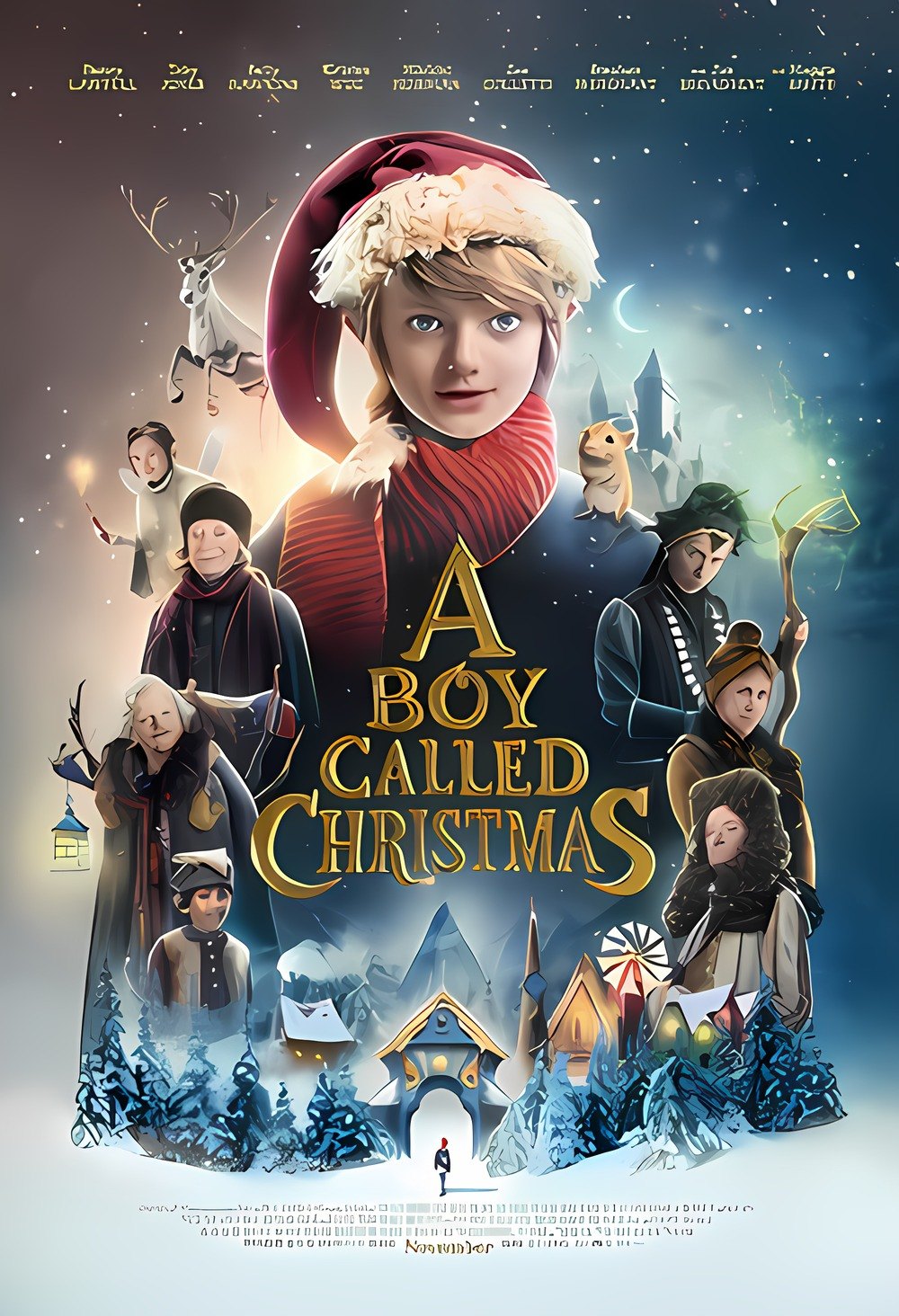 A Boy Called Christmas (2021) — official movie poster