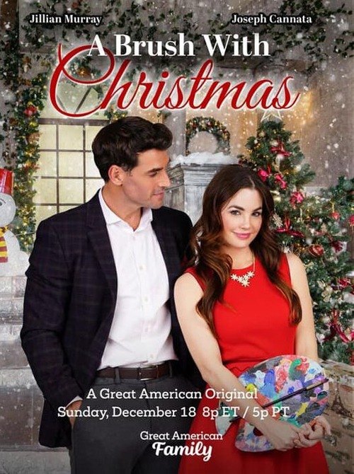 A Brush with Christmas — official movie poster