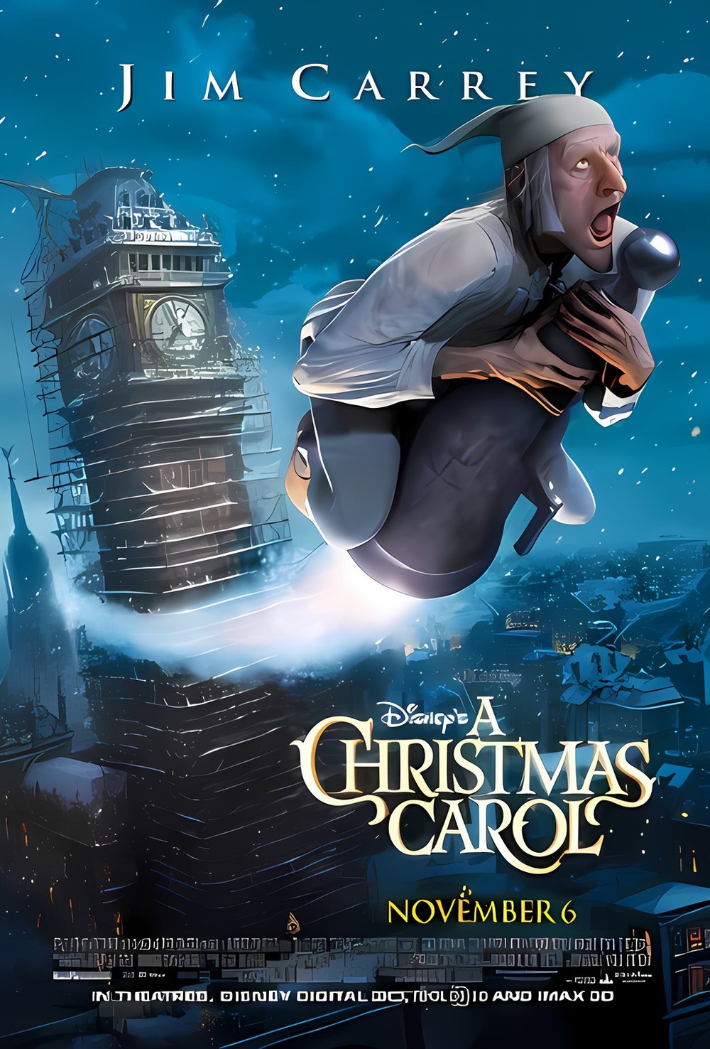 A Christmas Carol (2009) — official movie poster