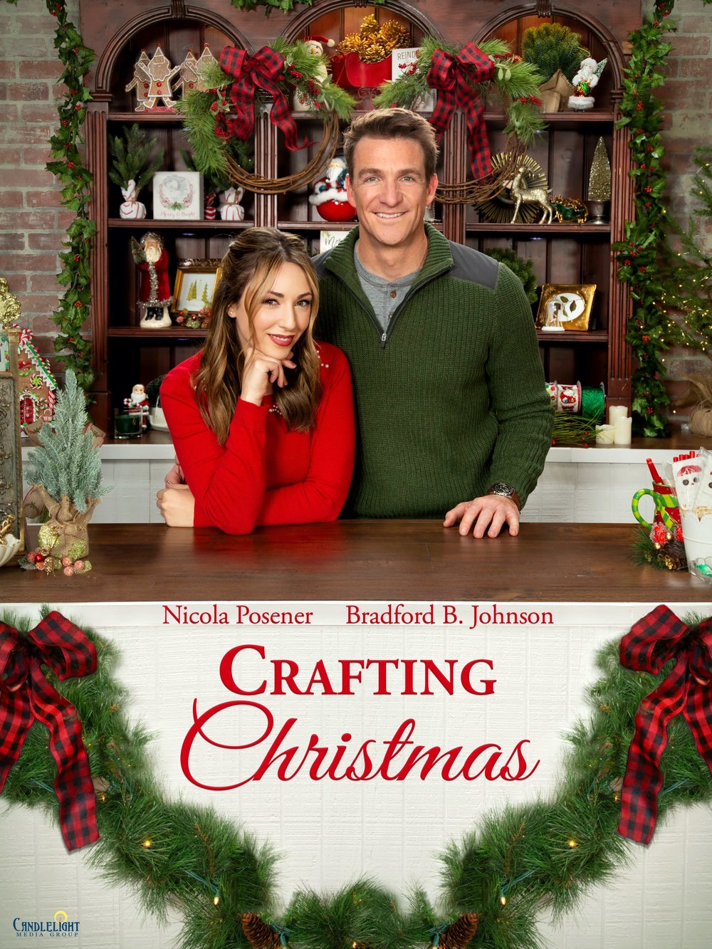 A Crafty Christmas Romance — official movie poster