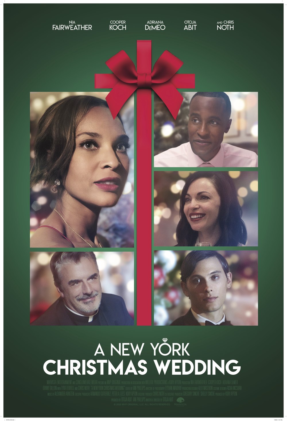 A New York Christmas Wedding — official movie poster