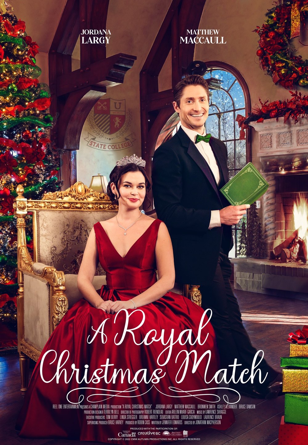 A Royal Christmas Match — official movie poster