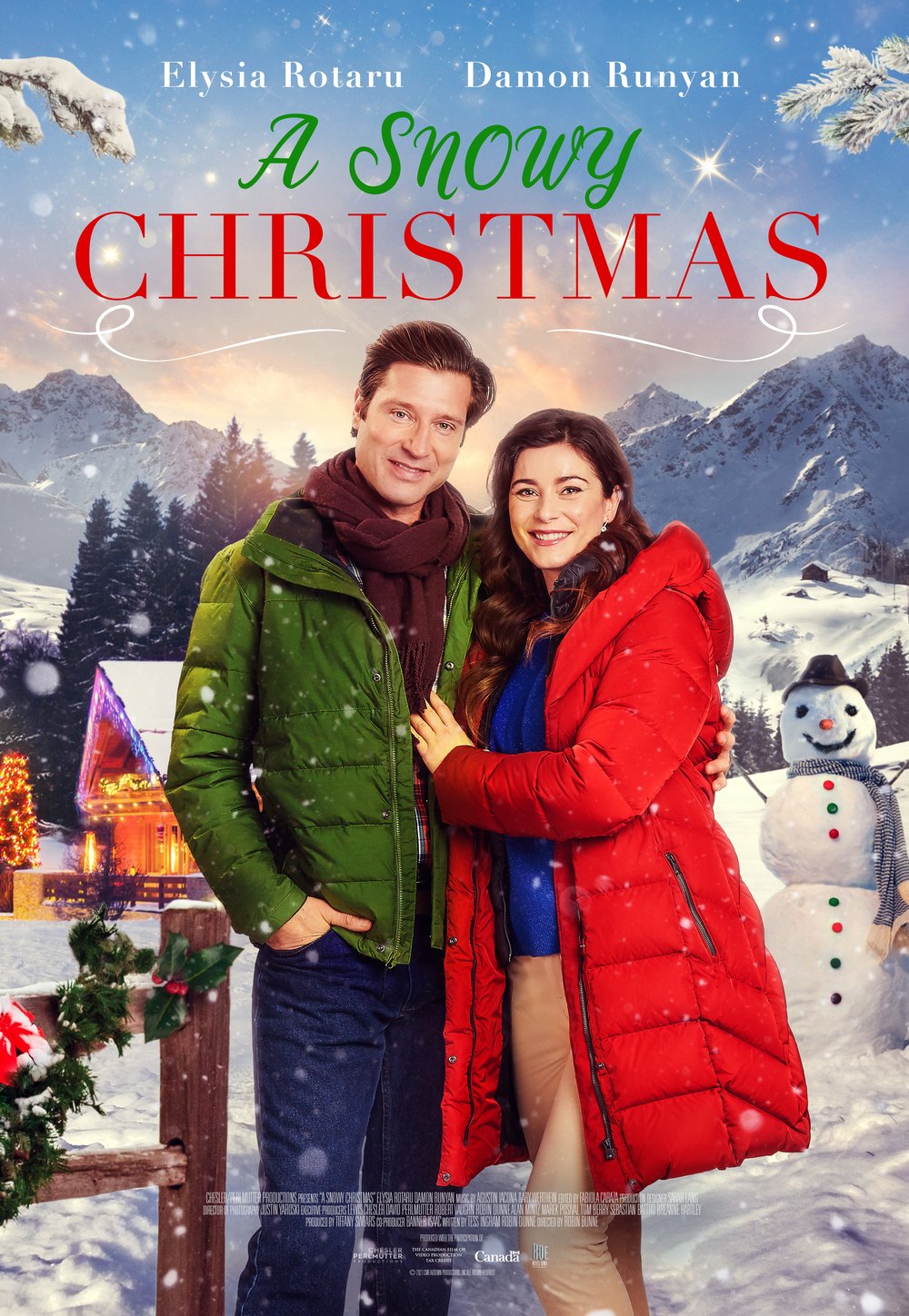 A Snowy Christmas — official movie poster