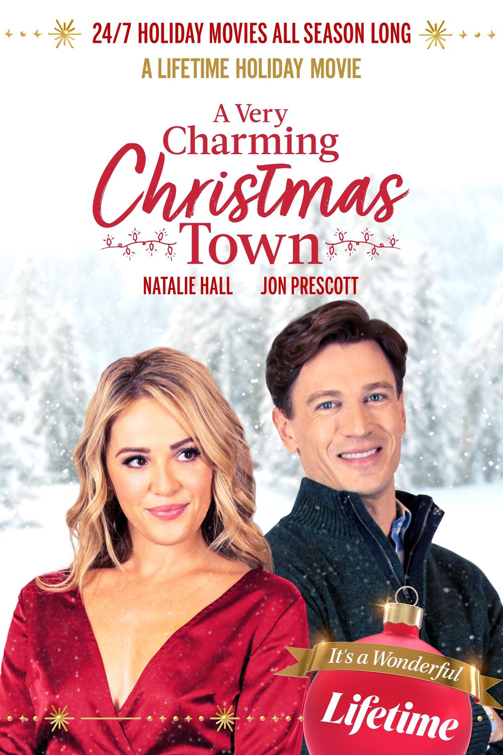 A Very Charming Christmas Town — official movie poster