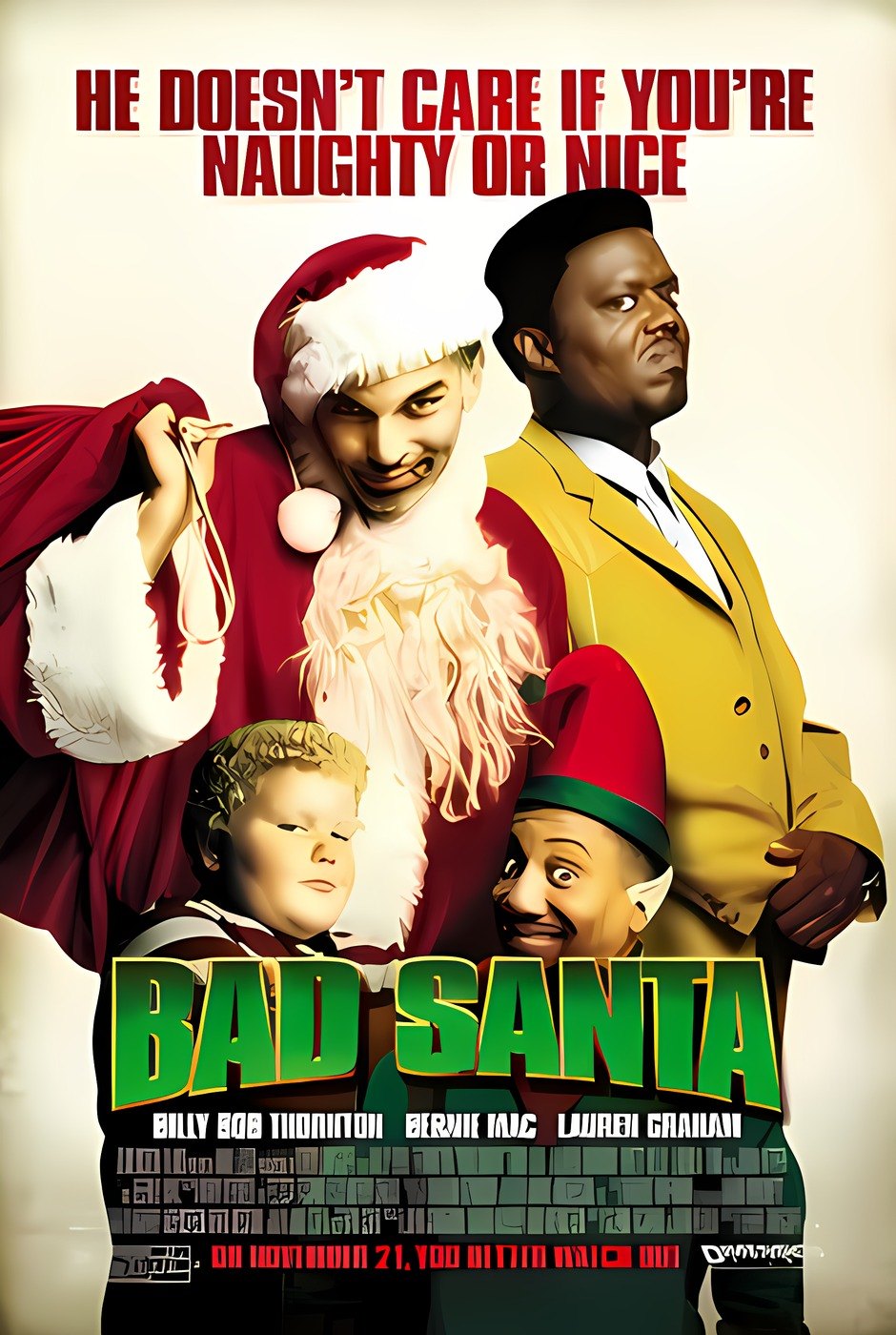 Bad Santa (2003) — official movie poster