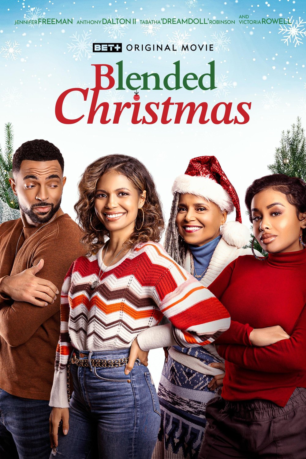 Blended Christmas — official movie poster