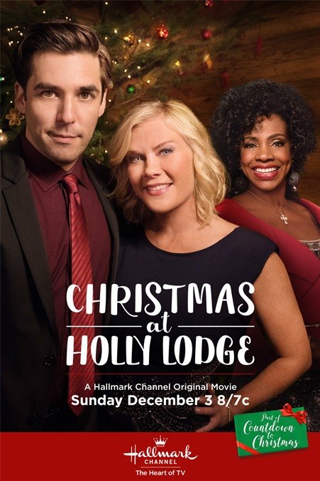 Christmas at Holly Lodge — official movie poster