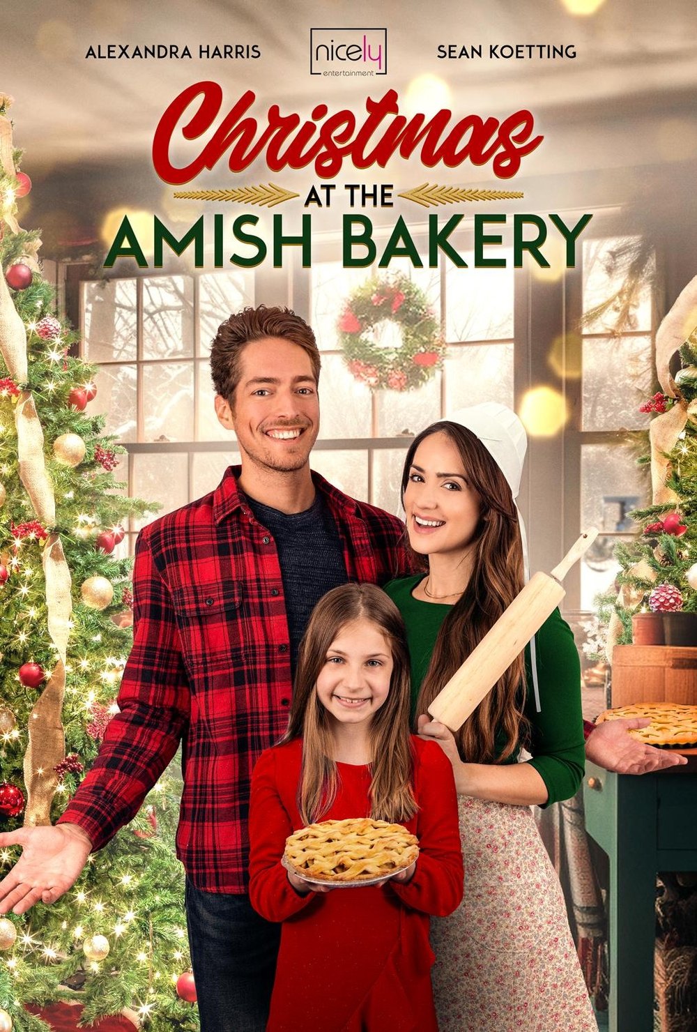 Christmas at the Amish Bakery — official movie poster