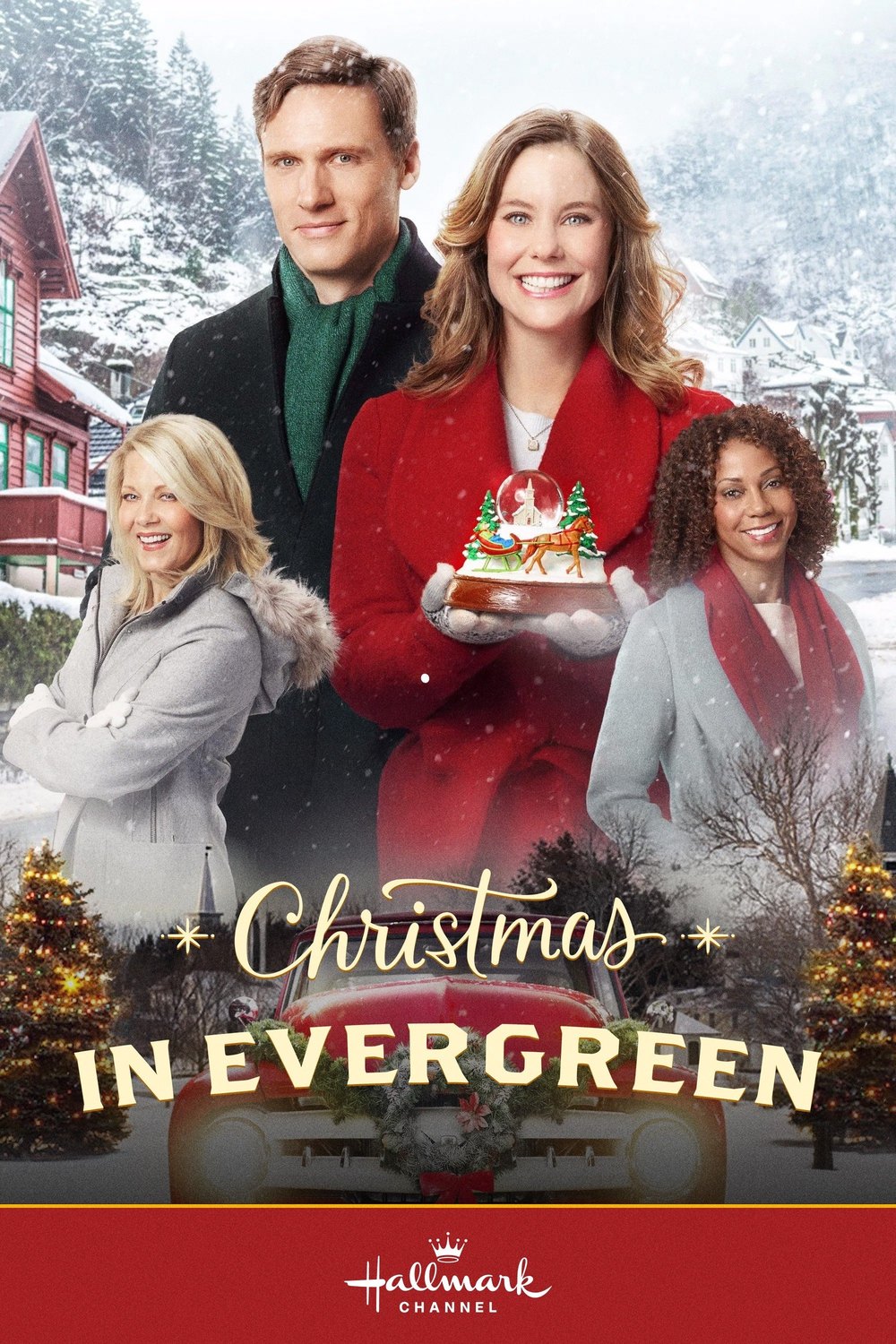 Christmas in Evergreen (2017) — official movie poster