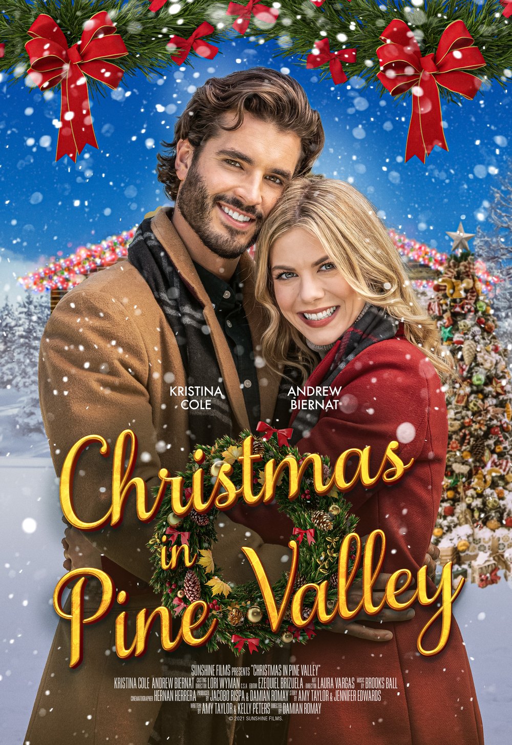 Christmas in Pine Valley — official movie poster