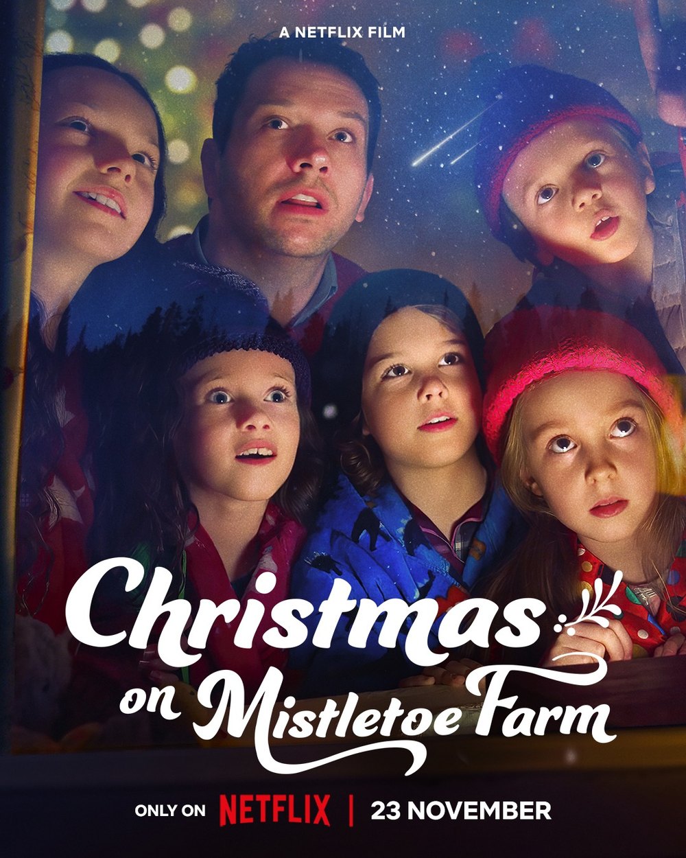 Christmas on Mistletoe Farm — official movie poster