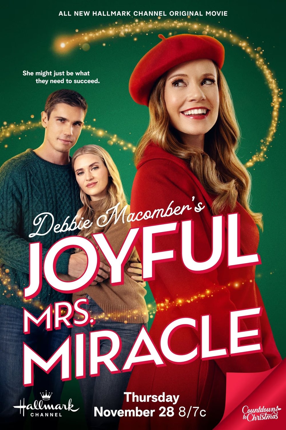 Debbie Macomber's Joyful Mrs. Miracle — official movie poster