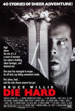 Die Hard (1988) — official movie poster