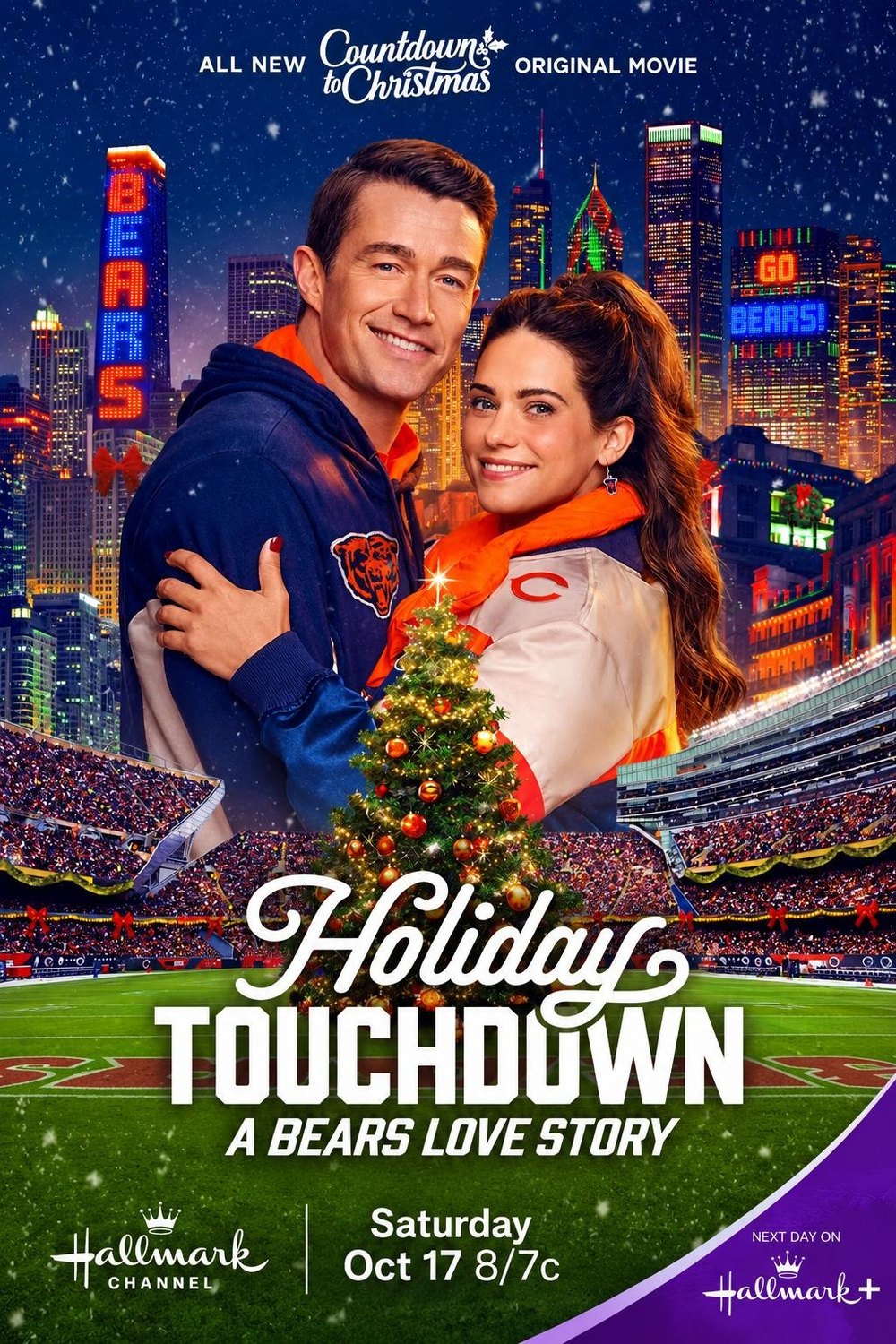 Holiday Touchdown: A Bears Love Story — official movie poster