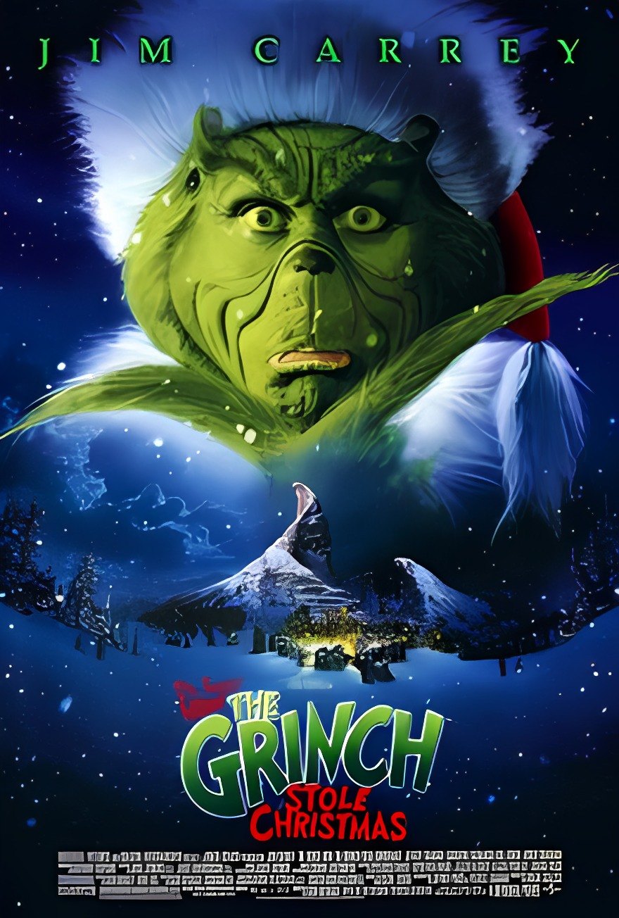 How the Grinch Stole Christmas (2000) — official movie poster