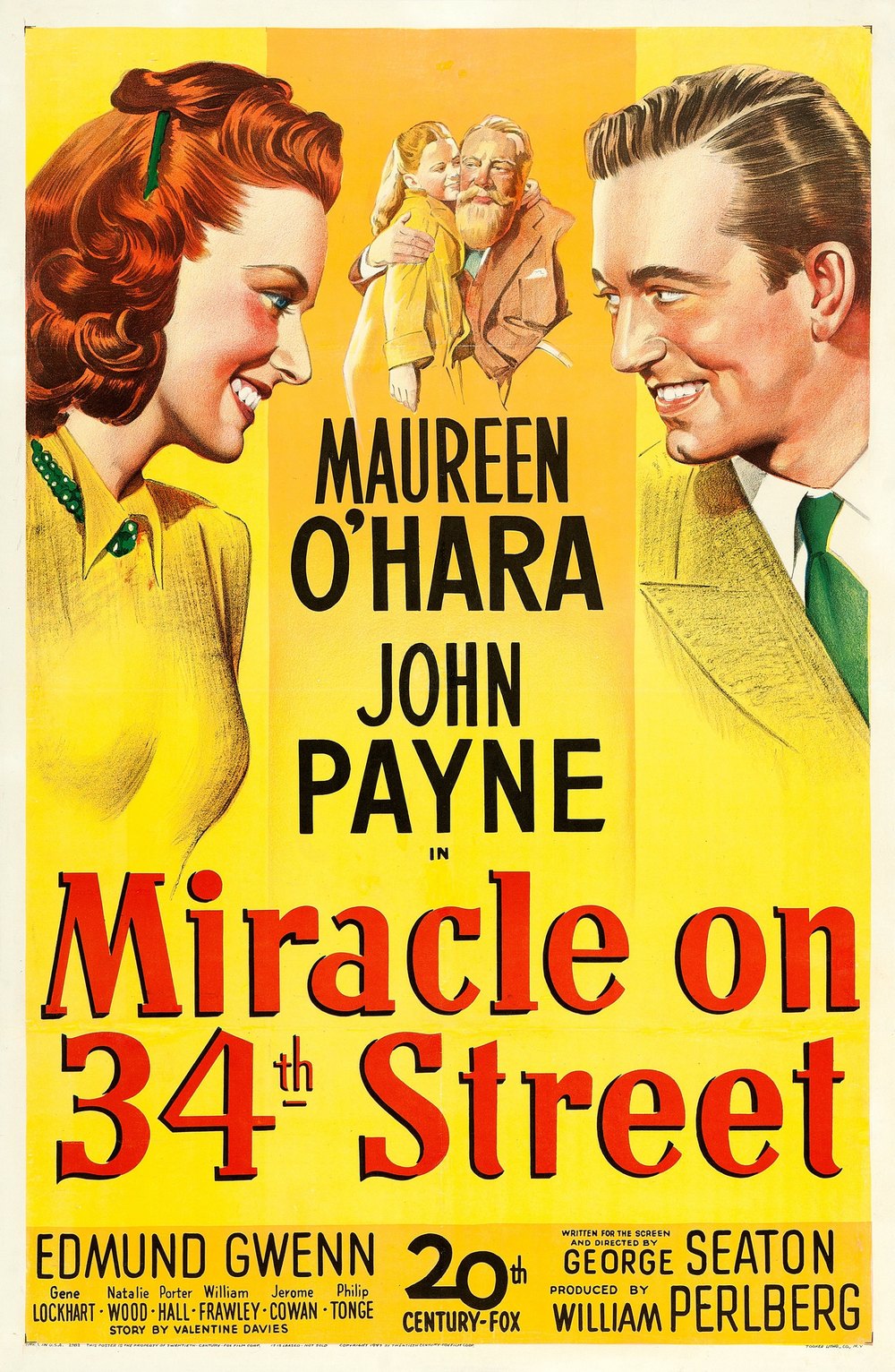 Miracle on 34th Street (1947) — official movie poster