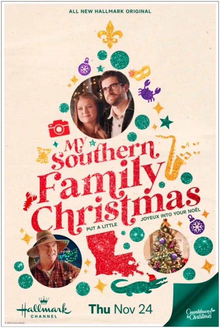 My Southern Family Christmas — official movie poster