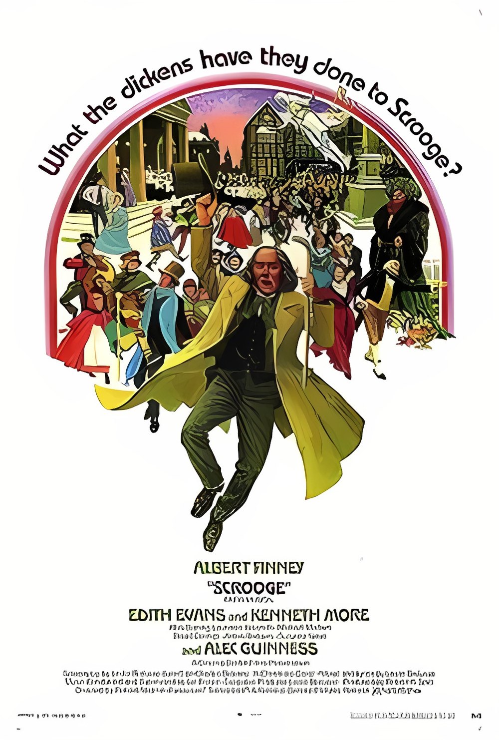Scrooge (1970) — official movie poster
