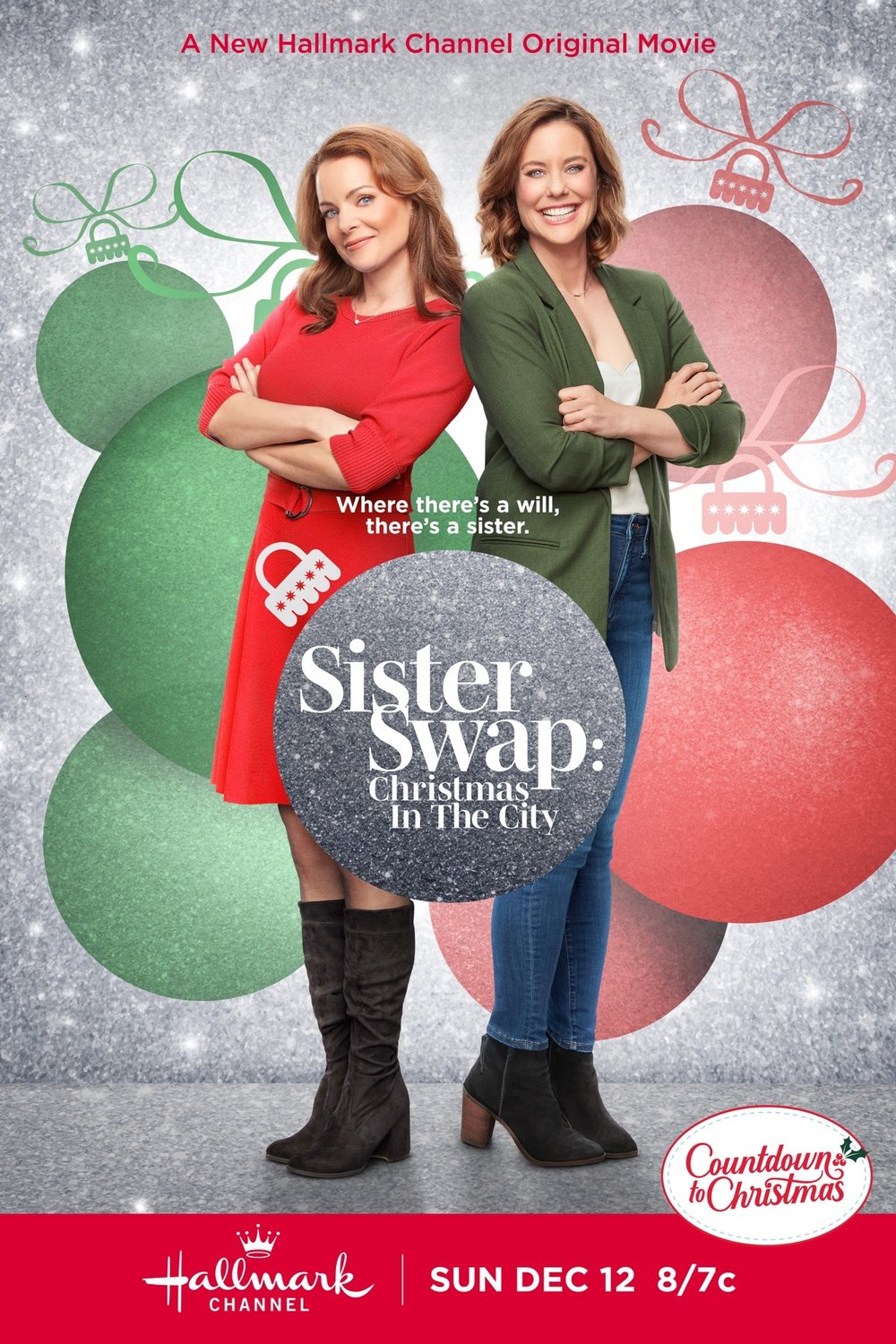 Sister Swap: Christmas in the City — official movie poster